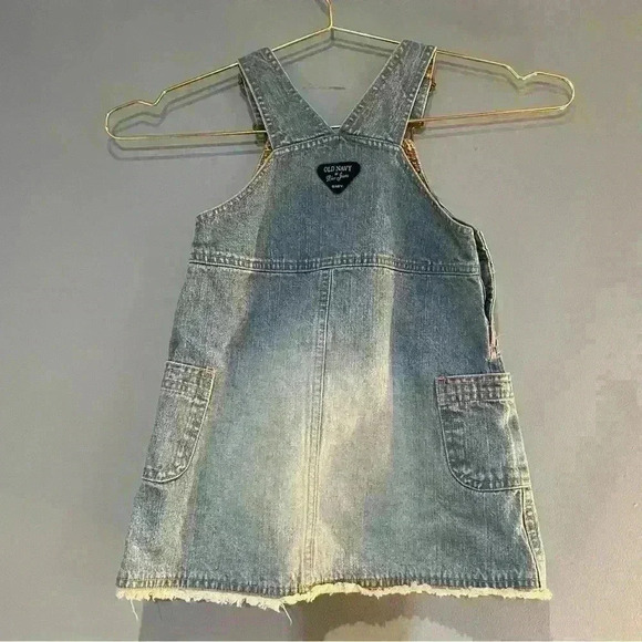 Oldnavy  denim overall dress - Picture 3 of 3